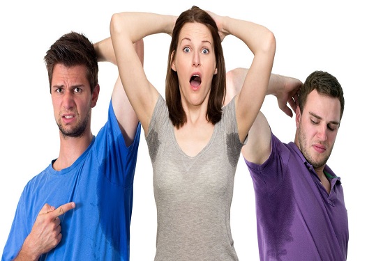 Hyperhidrosis is the medical term for excessive sweating caused by overactive sweat glands